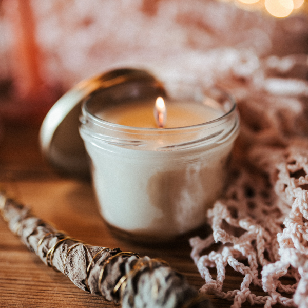 Bougie BOBONE© "Feu de bois"