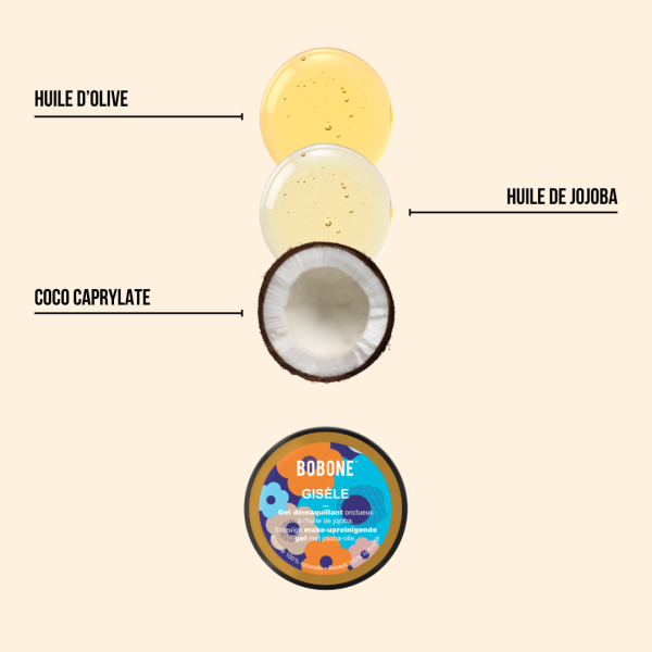 Démaquillant et nettoyant Gisèle